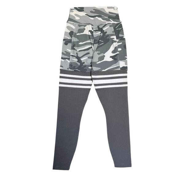 NWOT Bombshell Camo Print Striped Sport Pants Women’s Size Small - Picture 6 of 10